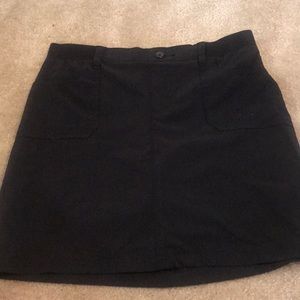 Riders Black Skort, size 10